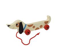 Rex London Charlie The Sausage Dog Wooden Pull Toy