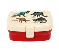 Rex London Children's Lunch Box with Tray - Dinosaurs