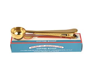 Rex London Coffee Scoop 15ml - Gold - Stainless Steel - 1 Tablepoon - 1 Unit