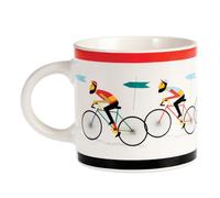 Rex London Coffee Tea Ceramic Mug 350ml - Choice of Design (Le Bicycle)