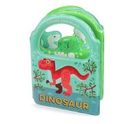 Rex London Colour changing bath book - Baby Dinos