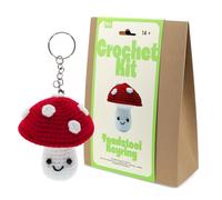 Rex London Crochet Keyring kit - Mushroom