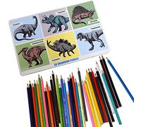 Rex London Dinosaurs 36 Colouring Pencils In A Tin