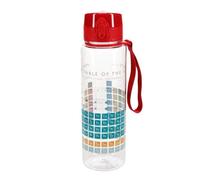 Rex London Drinks bottle with push button lid 700ml - Periodic Table