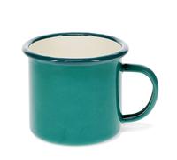 Rex London Enamel Mug 350ml, Teal, Enamel Mugs, Enamel Camping Mug, Mug