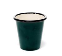 Rex London Enamel Tumbler 300ml, Dark Green, Kids Drinking Cups, Forest.