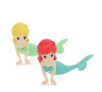 Rex London Erasers - Mermaid Rubbers erasers Cute Stationary | Kids Party