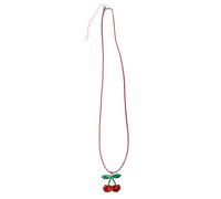 Rex London Glitter necklace - Cherry