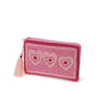 Rex London Handcrafted Beaded Coin Purse - Heart
