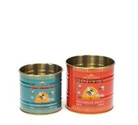 Rex London Honey Storage Tins Set of 2 - Vintage Kitchen Accessories, Mini