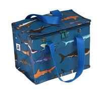 Rex London - Insulated Lunch Bag for Kids & Adults Foil Lined - Sharks