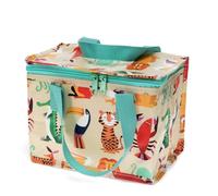 Rex London - Insulated Lunch Bag for Kids Foil Lined - Colourful Creatures