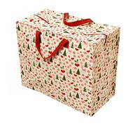 REX LONDON Jumbo storage bag - 50s Christmas