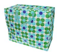 REX LONDON Jumbo Storage Bag - Blue And Green Daisy