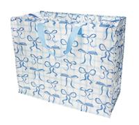REX LONDON Jumbo storage bag - Blue Bows