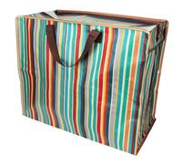 Rex London - Jumbo Storage Bag for Home Storage 70L - Retro 70s Stripes | space saving, foldable