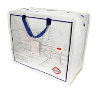 Rex London Jumbo storage bag - TfL Heritage Tube Map | space saving, foldable