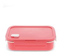 REX London Kids Lunch Box, Bento Box with Compartments, Lunchbox, Rose Pink | lunch box kids, bento box, lunchbox, lunchboxes kids, bento boxes, food container, meal prep, school supply, carry lunch
