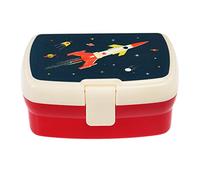 REX London Kids Lunch Box, Bento Box with Compartments, lunchbox, Space Age