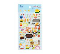 REX London Kids Lunch Box, Bento Box with Compartments, Small Lunchbox for Pack Lunch, Sectioned Food Container, Durable Lunch Box for Kids School Meals and Snacks