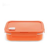 Rex London Kids Lunch Box, Bento Box with Compartments, Small Lunchbox for Pack Lunch, Sectioned Food Container, Durable Lunch Box for Kids School Meals and Snacks