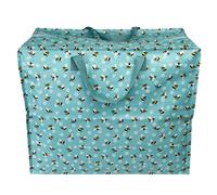 REX LONDON Large Storage Bag with Zip - Strong and Durable 55 x 48 x 28cm 70l - Choice of Design (Bumblebee)