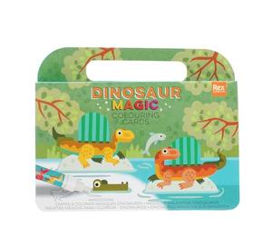 Rex London Magic Water Colouring Cards - Baby Dinos