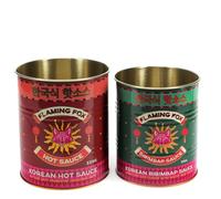 Rex London Medium storage tins (set of 2) - Flaming Fox Sauces
