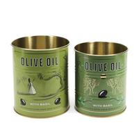 Rex London Medium storage tins (set of 2) - Grove Olive Oil