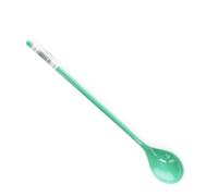 REX London Melamine Spoon - Reusable Plastic Teaspoons for Kids, Durable Long Teaspoons for Latte Glasses, Versatile Sundae Spoons, Ice Cream Tableware, Multi-Coloured Small Reusable Plastic Spoons