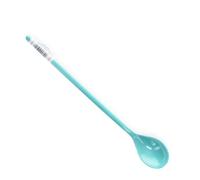 REX London Melamine Spoon - Reusable Plastic Teaspoons for Kids, Durable Long Teaspoons for Latte Glasses, Versatile Sundae Spoons, Ice Cream Tableware, Multi-Coloured Small Reusable Plastic Spoons