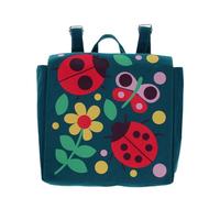 Rex London Mini children's canvas backpack - Ladybird