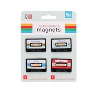 Rex London Mini music magnets (set of 4) - Cassette