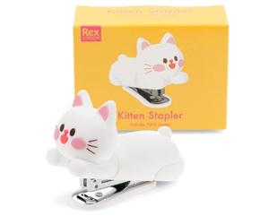 Rex London Mini Stapler with 1000 Staples - Kitten