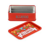 Rex London Mini storage tin with lid - Allspice