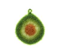 Rex London Non-scratch scrubber dishcloth - Avocado