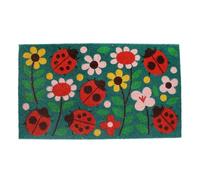 Rex London - Non-Slip Doormat Coir Mat for Front Door for Home - Ladybird | door mat, door matts indoor, doormat, non slip mat, floor carpet, home entry rug, anti slip matts, indoor
