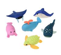 Rex London Ocean Erasers Rubbers erasers Cute Stationery, Kids Party Set