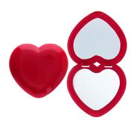 Rex London Pocket Mirror, Red Heart | heart shaped, double side