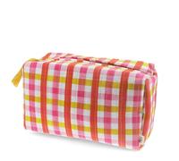 Rex London Quilted wash Bag - Pink Gingham