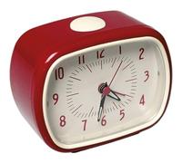 Rex London Retro alarm clock - Red | retro, bedroom, snooze