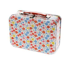 Rex London Retro Tilde Print Rectangular Storage Box, 19cm (L) x 8cm (W) x 16.8cm (H), 1 Count