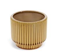 Rex London Ridged planter - Mustard