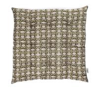 Rex London Seat pad cushion (37x37cm) - Brown lily