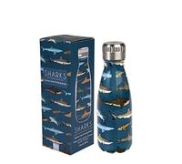 Rex London Sharks 260ml Stainless Steel Bottle water bottle stainless | insulated water bottles, water bottle stainless steel, waterbottle, vacuum flask, metal hydration vessel