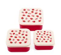 Rex London Snack Boxes (Set of 3) - Little Strawberry