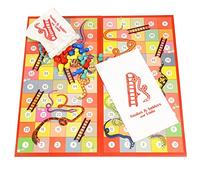 Rex London Snakes & Ladders And Ludo Double-Sided Board Game for 6 Players, Ages 3+