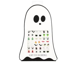 Rex London Stick on earrings (30 pairs) - Spooky