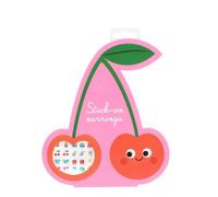 Rex London Stick on earrings (40 pairs) - Cherry