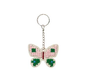 Rex London Stitch Your own Wooden Keyring - Butterfly